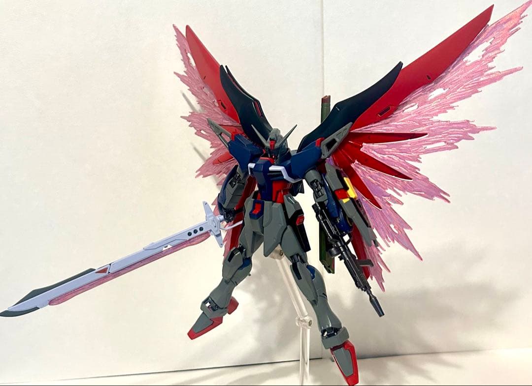 HGCEデスティニーガンダムspecii完成品　全塗装