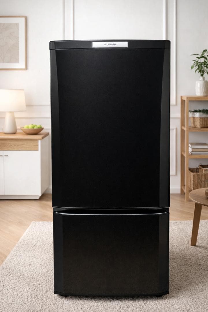 冷蔵庫 146L MR-P15S-B｜一人暮らし・セカンド冷蔵庫に最適