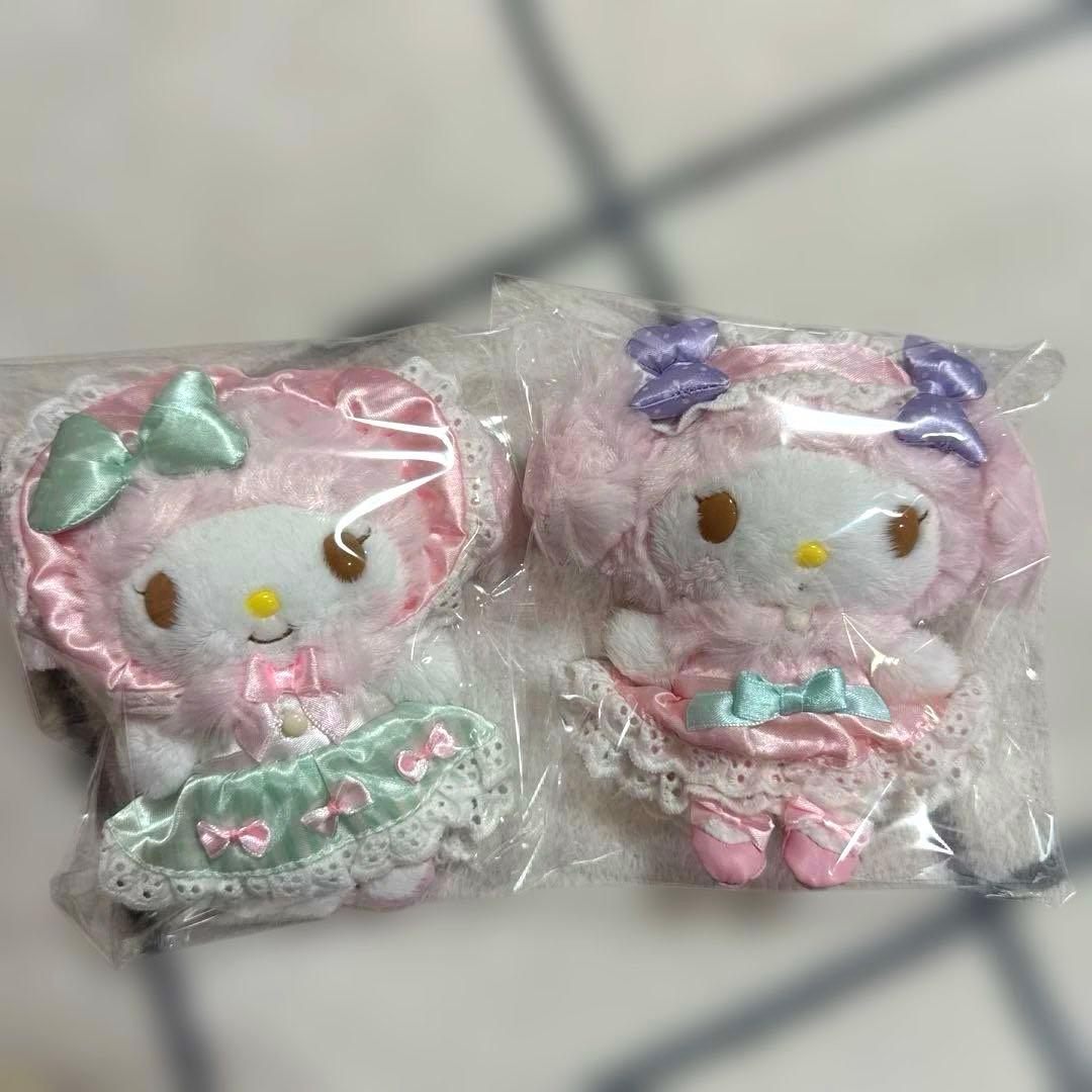 最終お値下中☆マイメロディ☆おめかしシリーズマスコットセット