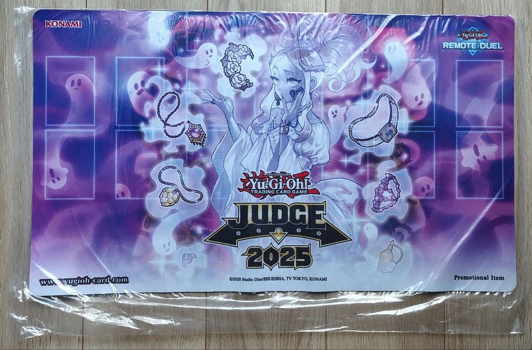 遊戯王 公式 プレイマット 優麗なる霊鏡姫 JUDGE 2025 未開封