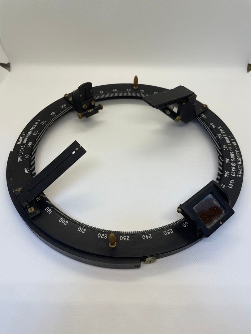 1943年　U.S.NAVY 方位角サークル