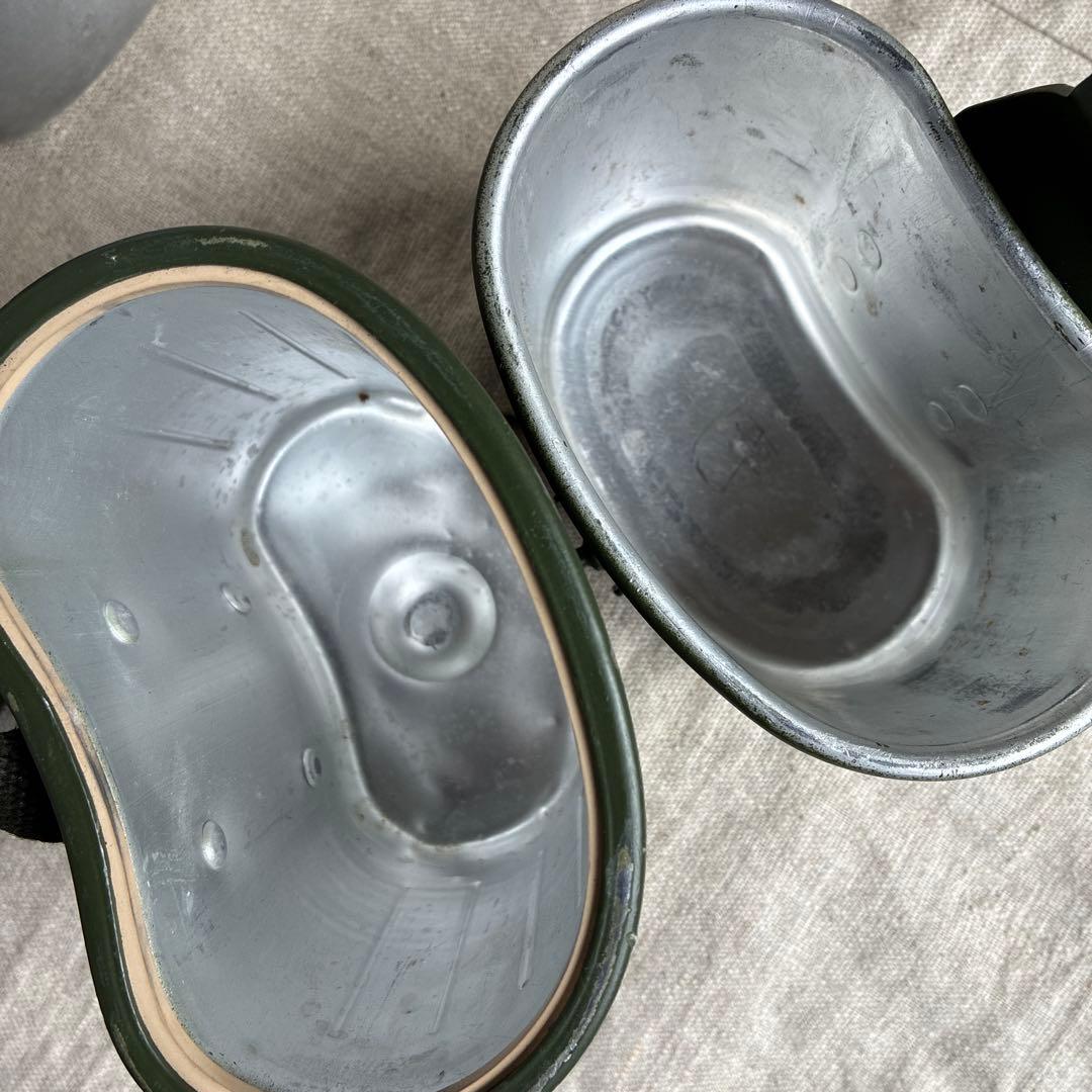 ドイツ連邦軍（Bundeswehr） アルミ製キャンティーン 実物