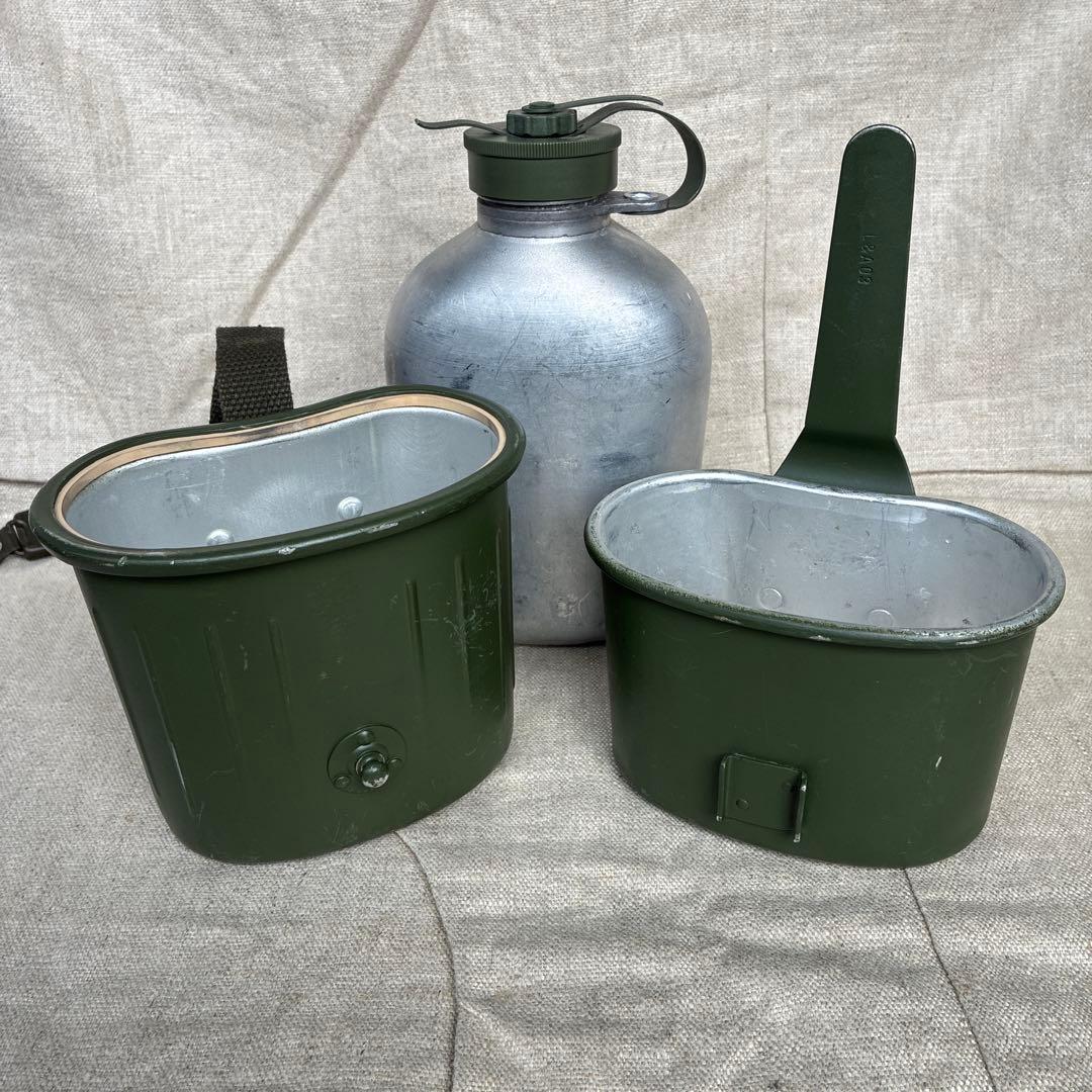 ドイツ連邦軍（Bundeswehr） アルミ製キャンティーン 実物