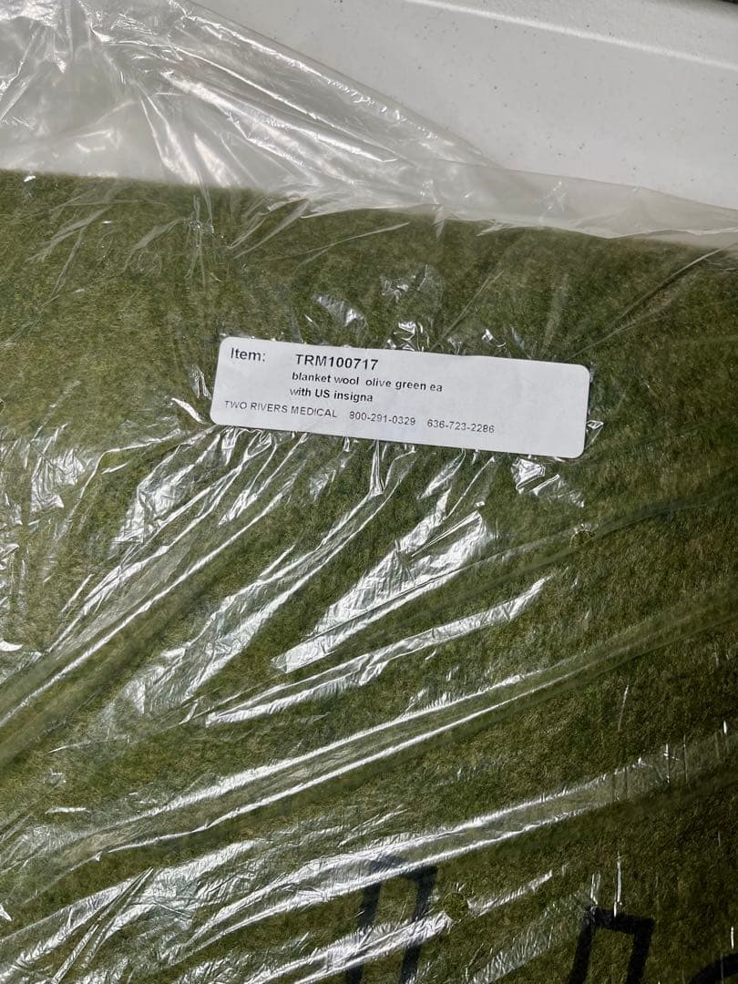 米軍放出未使用品 ROTHCO デッドストックブランケット US 米国製 ①