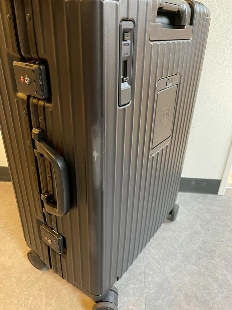 リベティ多機能キャリーケース【マットブラックМサイズ】28