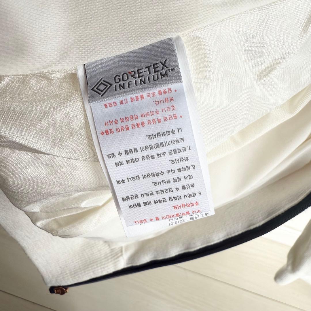 美品！韓国　ワイドアングル 防風ニット　ジップアップ　アウター　ゴアテックス