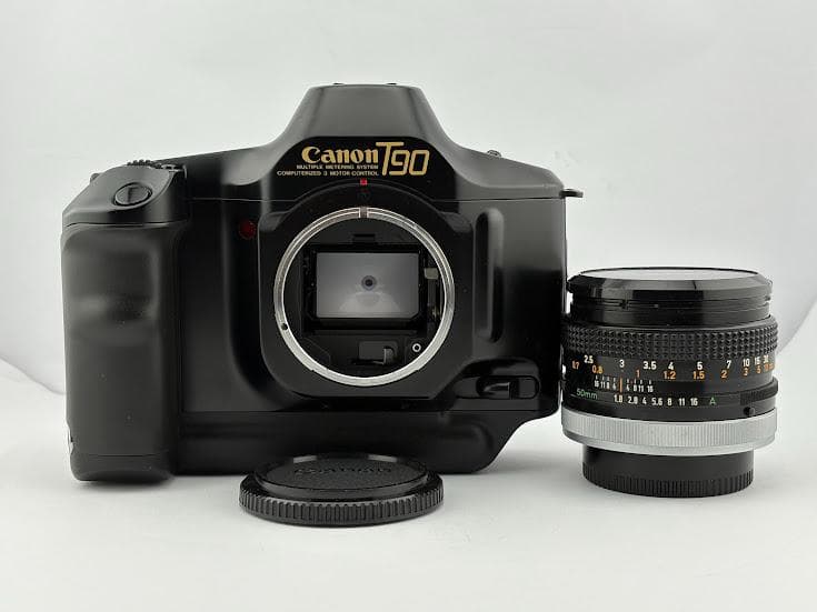 ★極上品★キヤノン T90 ボディ/ レンズ FD 50mm F1.8 S.C.