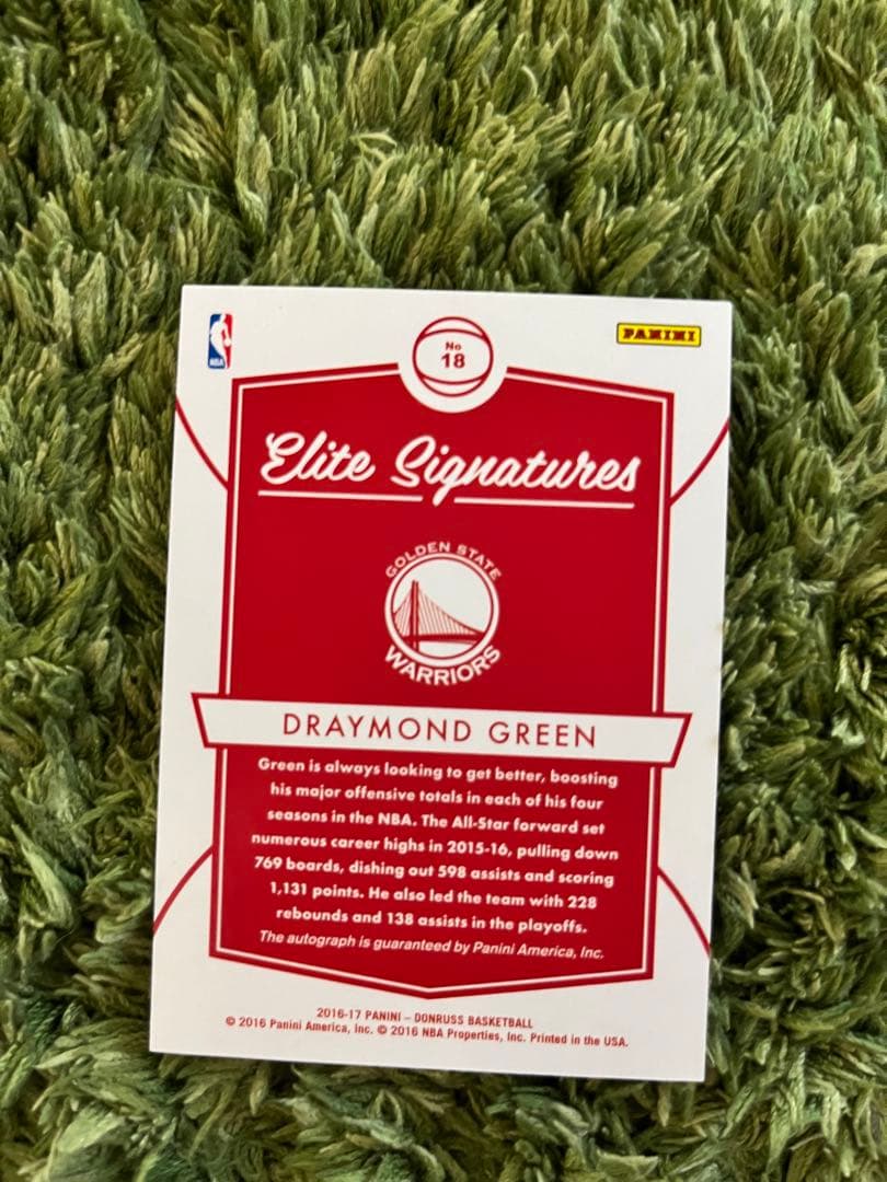 【激レア】draymond green auto/25