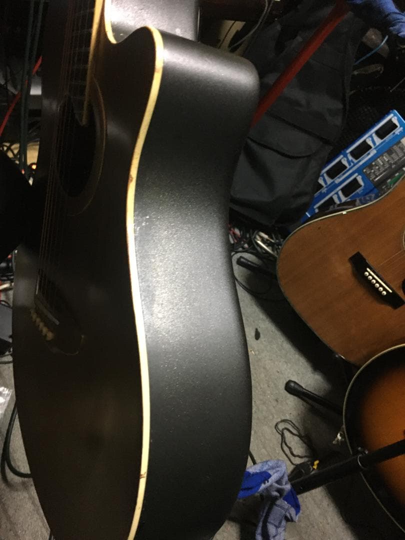 Apx8s 雑gold塗装 究極の改造！アコギ・エレキ化　調整済は動画！