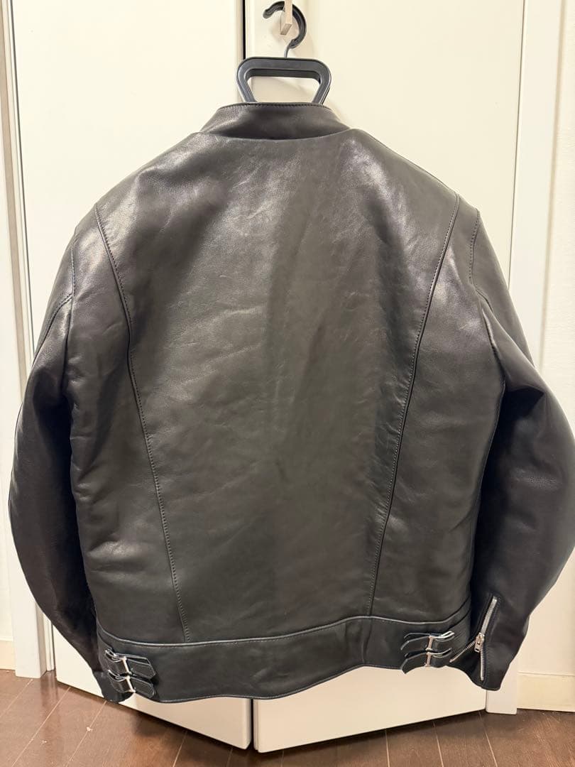 ルイスレザー　シープ　黒　44