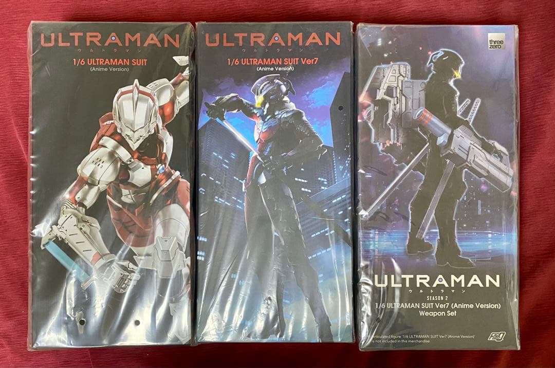 ThreeZero 、ULTRAMAN 、SUIT Ver7 、武器セット