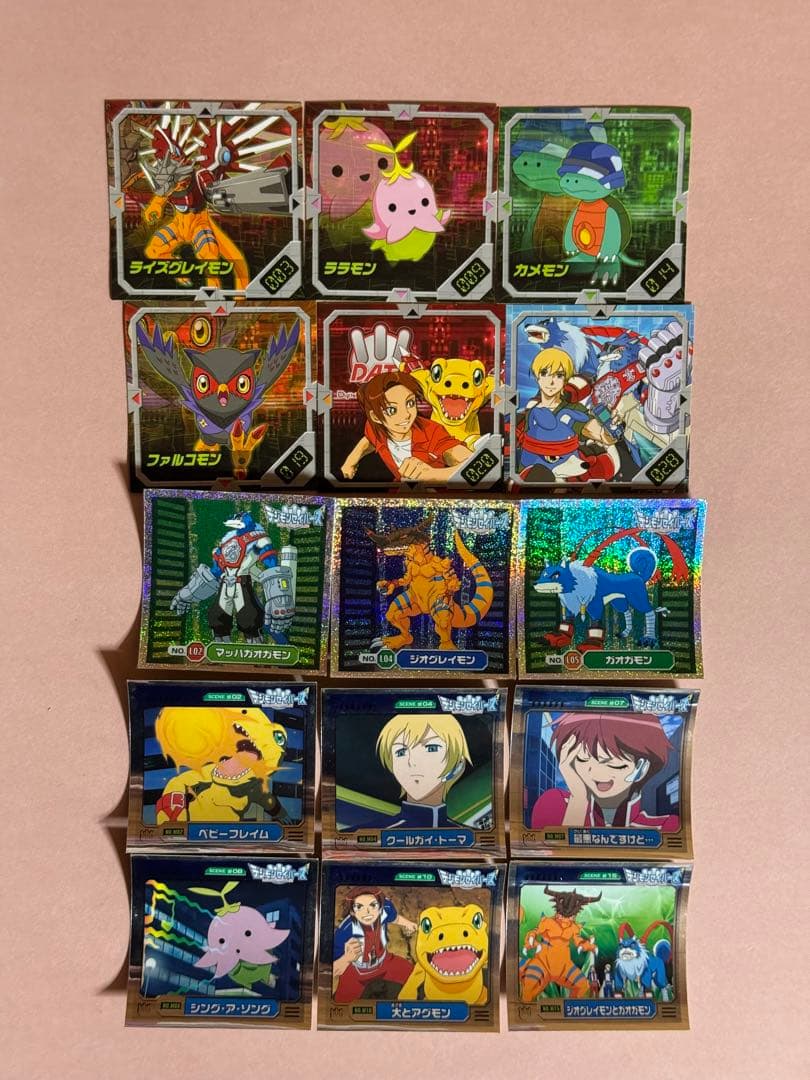 デジモンセイバーズ　シール