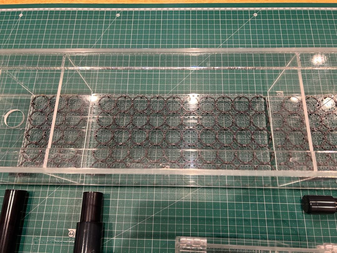 上部濾過式アクアリウム水槽アクアポニックス仕様　60cm幅水槽用