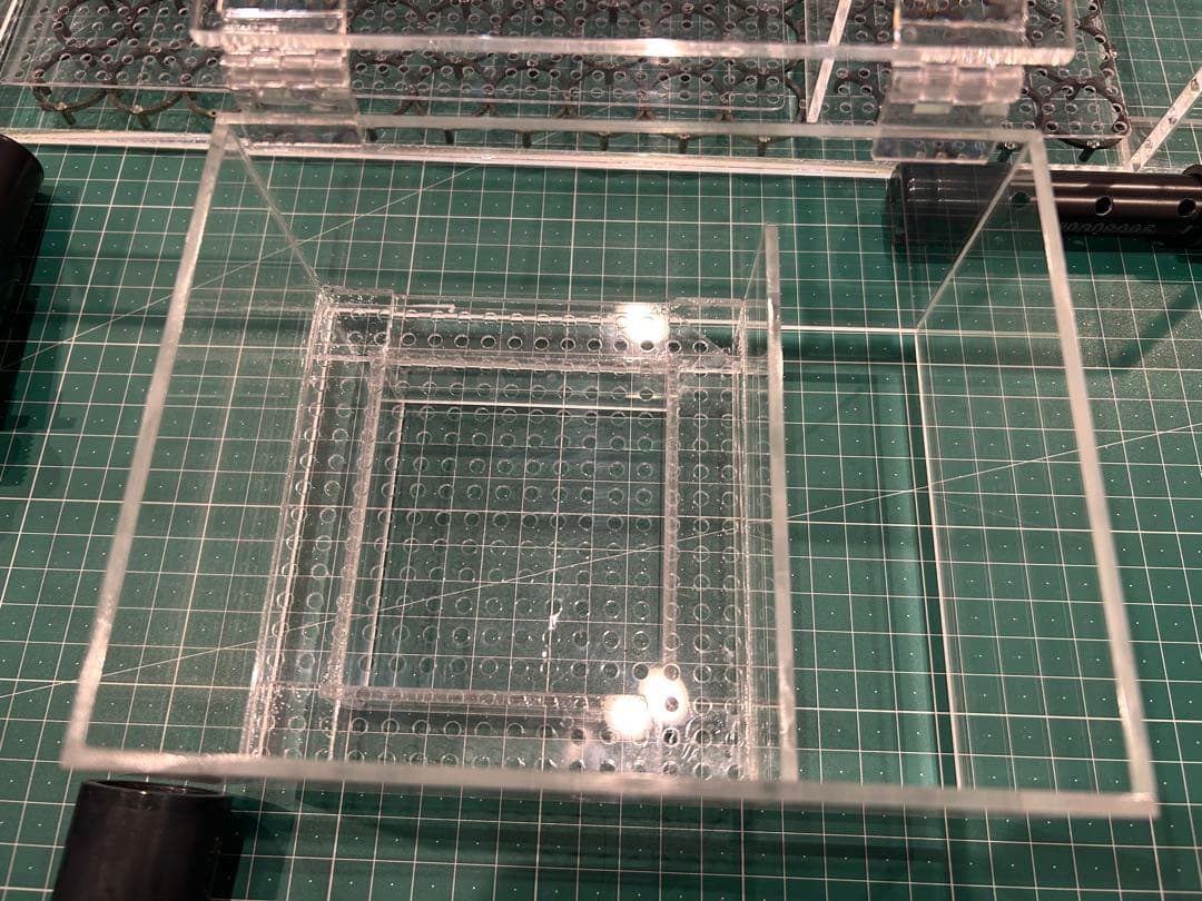 上部濾過式アクアリウム水槽アクアポニックス仕様　60cm幅水槽用