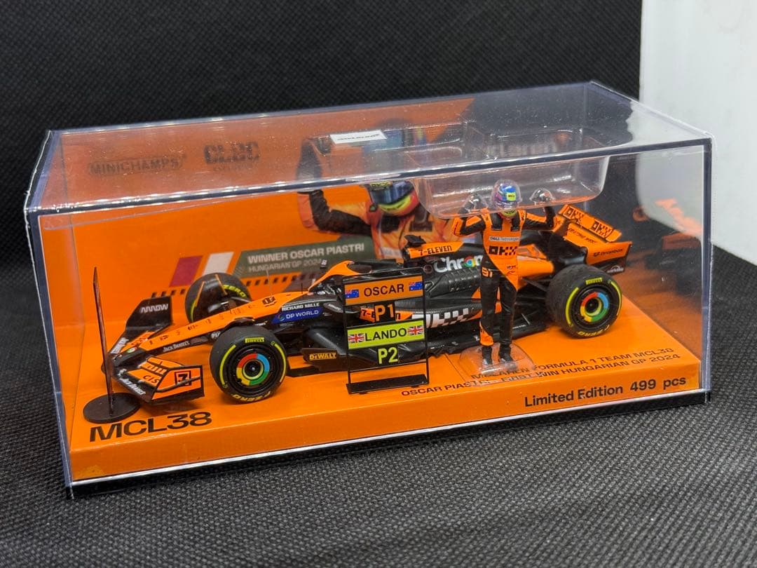 1/43 ミニチャンプス マクラーレンMCL38 ハンガリーGP O.ピアストリ