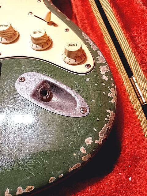 ギター CustomElectrolic Relic OliveGreen Strato