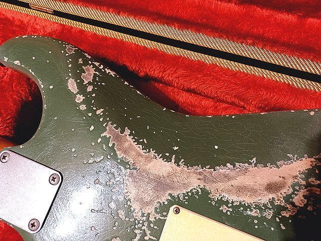 ギター CustomElectrolic Relic OliveGreen Strato