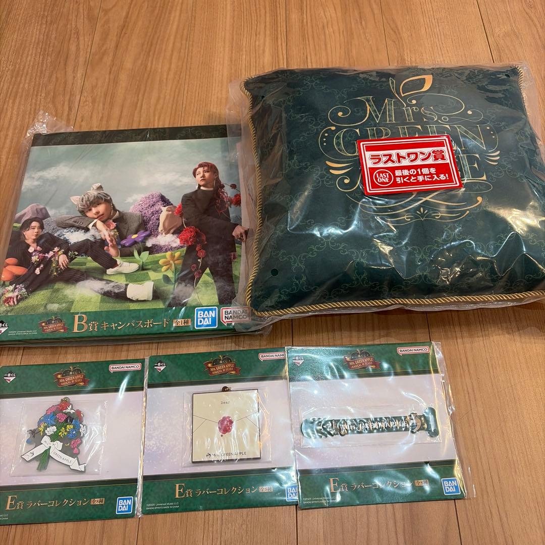 一番くじ　Mrs. GREEN APPLE ラストワン賞 B賞 E賞 まとめ売り