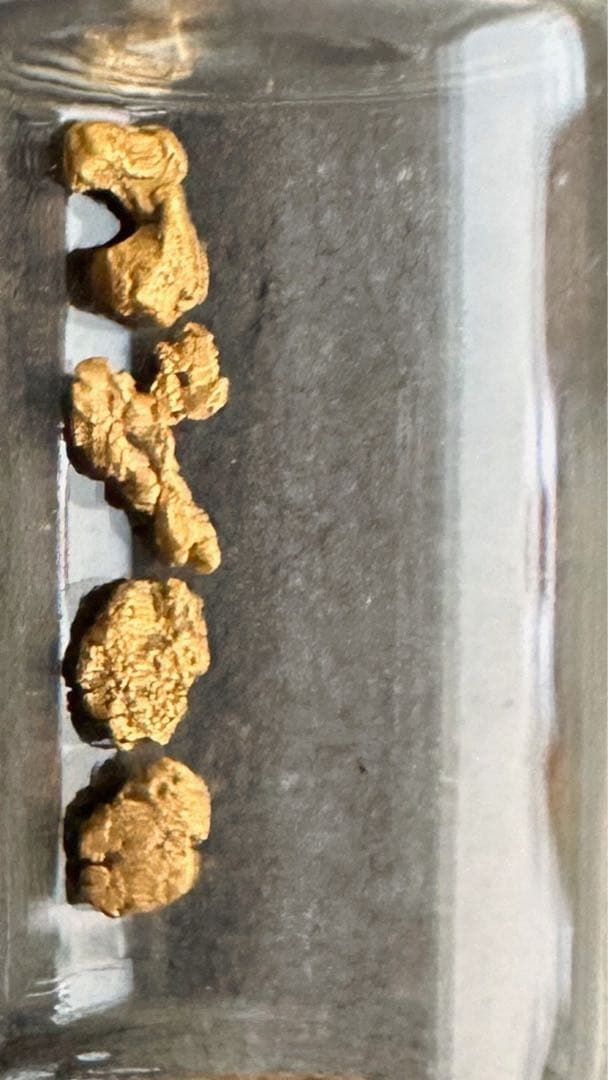 砂金　国産金　中粒