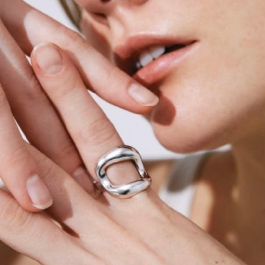 IrIs47 ローマリング　シルバー925 ボリュームリング