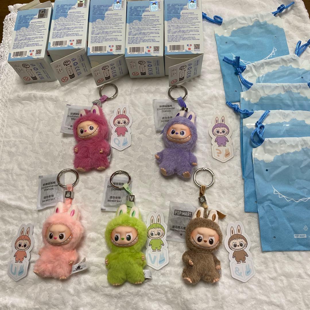 イニシャルラブブ　5体　Q．？.U．Ｖ.＆