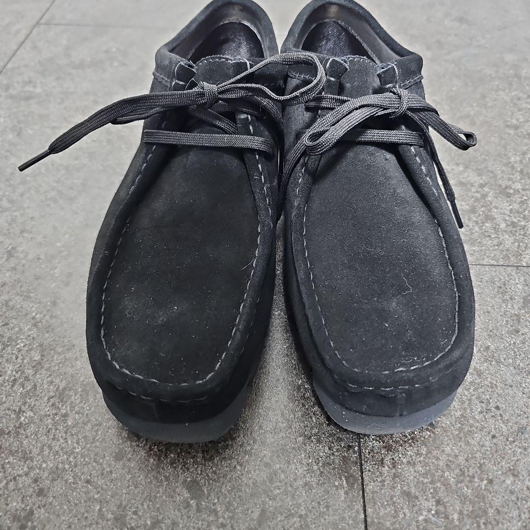 【週末値下】Clarks クラークスワラビーGTX 黒 ゴアテックス7 1/2