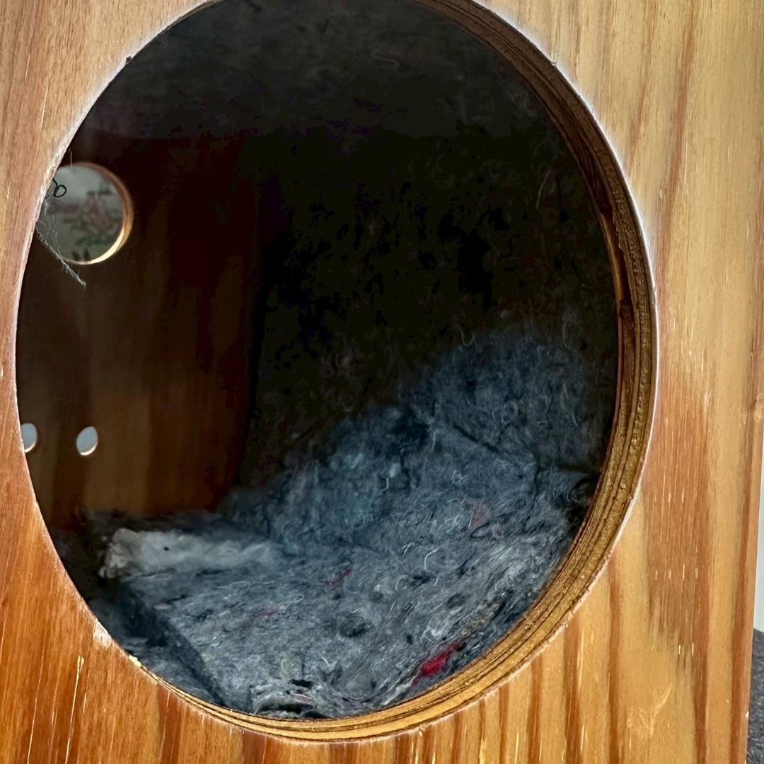 新品【2個セット】木製ペットハウス コンセント穴付き 天然木 箱型 立方体