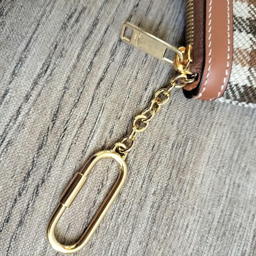 希少✨CELINE セリーヌ ケース　カードポーチ　チェック柄