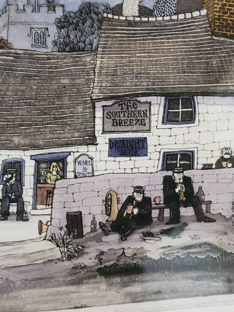 グラハムクラーク★「 Breeze」★AP版★銅版画彩色