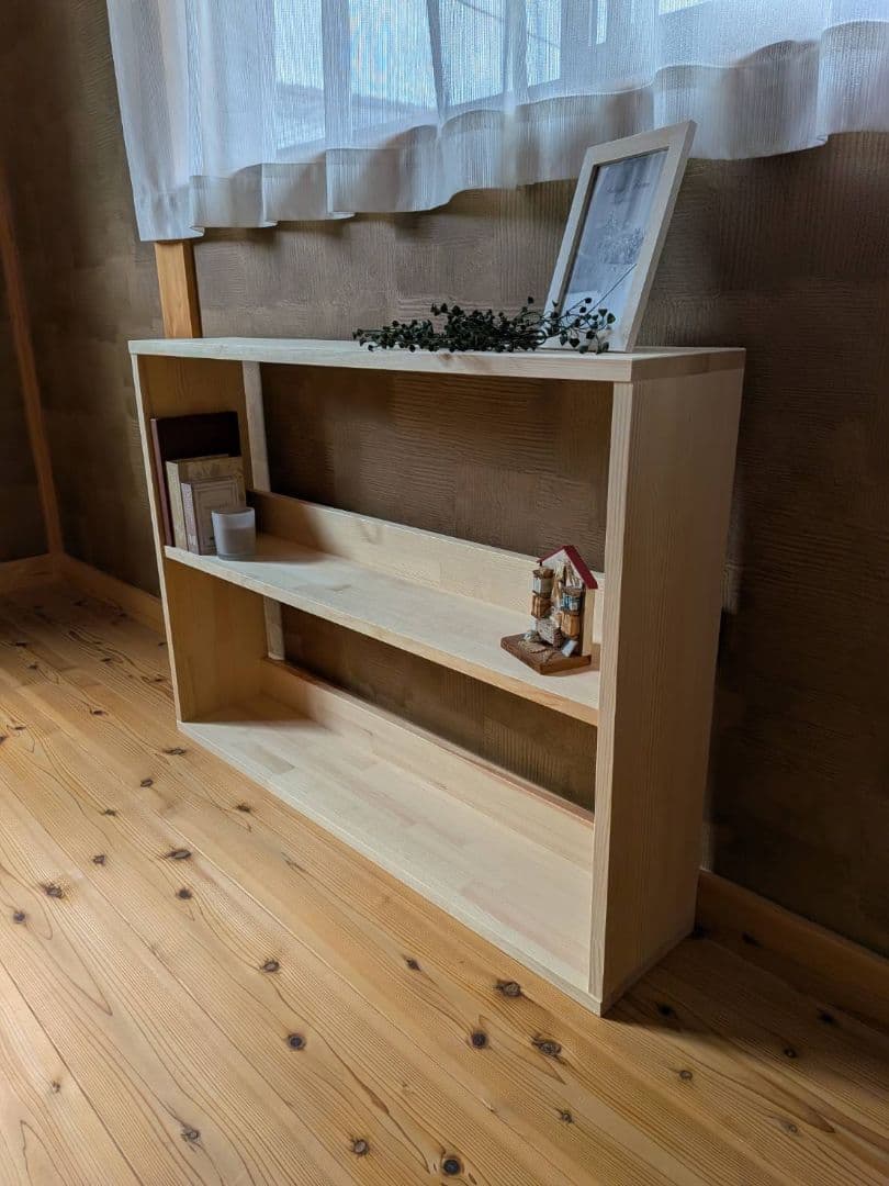 ☆特価価格☆【数量限定】　背板付き　オープンシェルフ　本棚　飾り棚　収納ラック