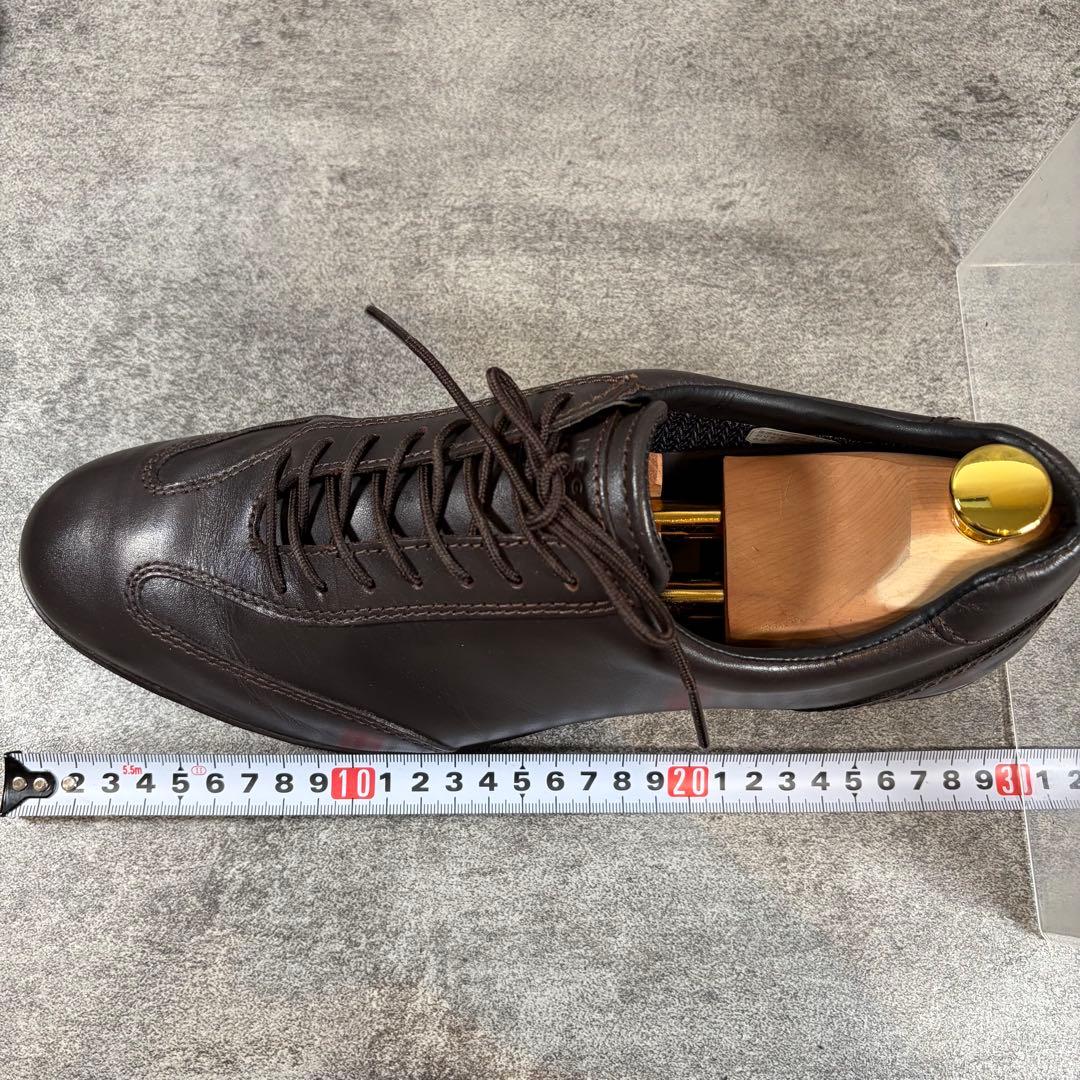 （美品）　REGAL リーガル　レザースニーカー　ゴアテックス　ダークブラウン