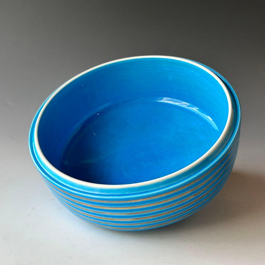 茶道具　浅黄交趾　千筋　喰籠　菓子器　食篭　御室窯　共箱　京焼　茶事　稽古　茶会