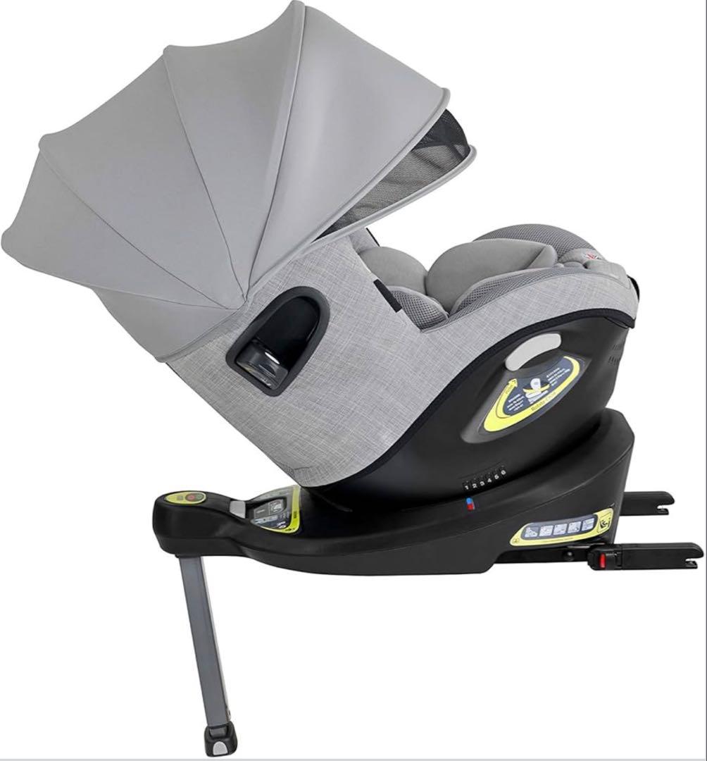 Joie ベビーシート ISOFIX アイ・アーク360°キャノピー付 グレー