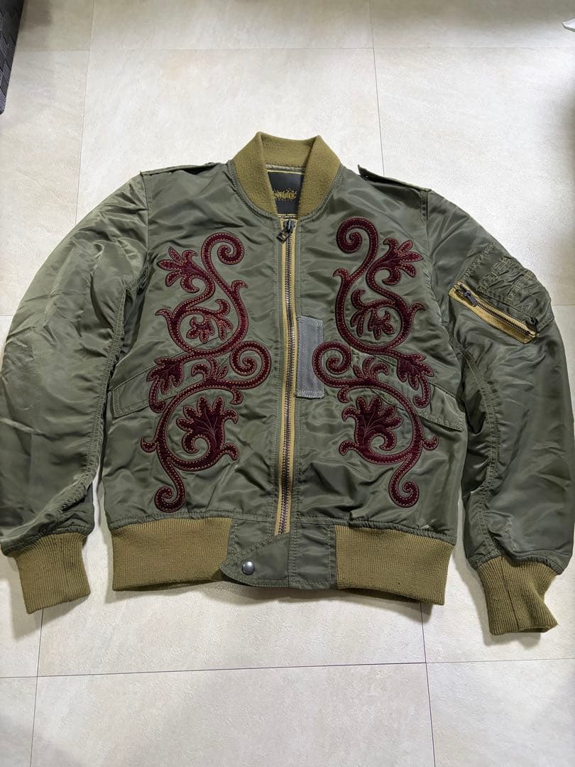 sasquatchfabrix アラベスク MA-1 L2-B S サスクワッチ