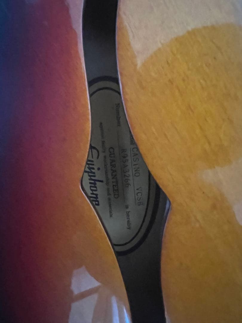 Epiphone Casino 1995年製 韓国ピアレス製ギター