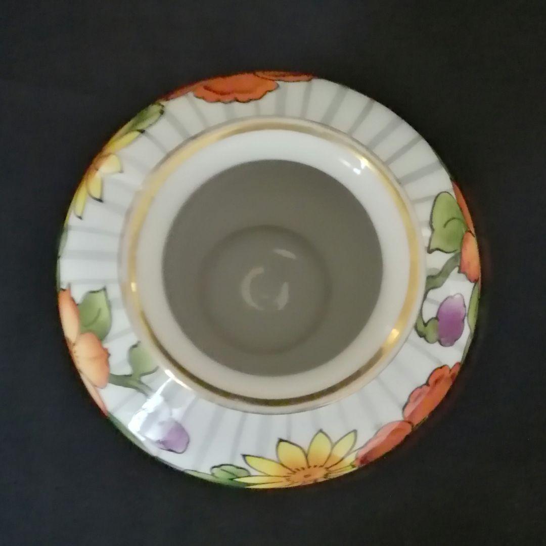 逸品　大正ロマン　オールドノリタケ　花瓶　花生け　アンティーク　M印　和骨董