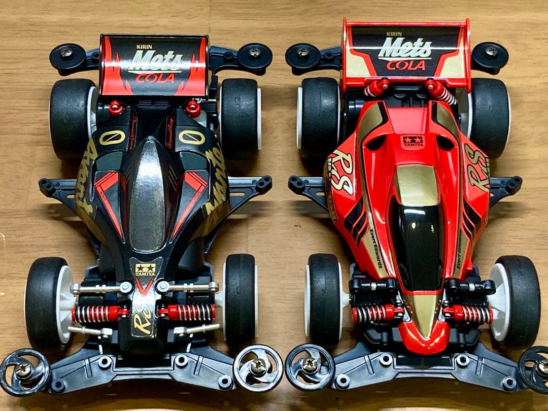 【完成品】キリン メッツ コーラ オリジナル ミニ四駆 2台セット