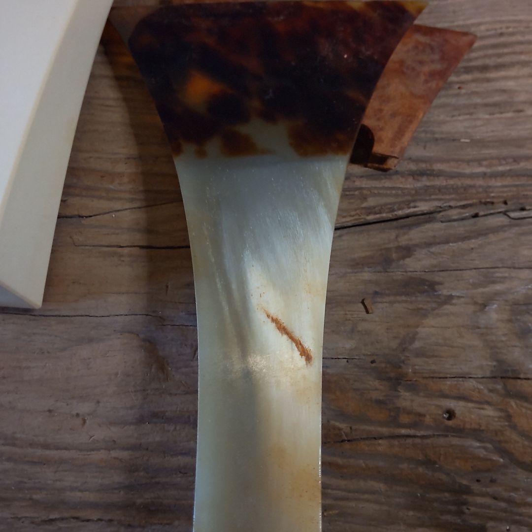 三味線バチ③6本セット、本鼈甲のシール1本有り、