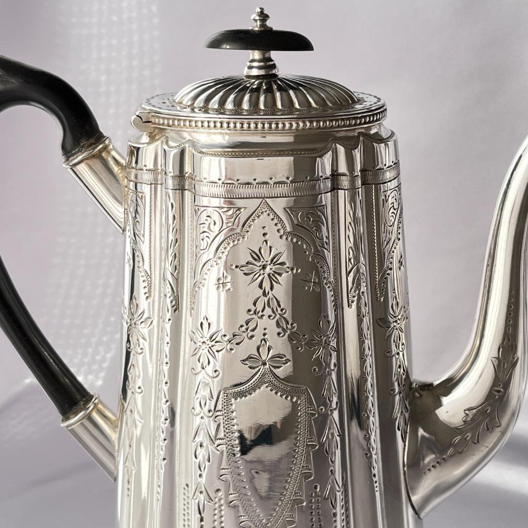 【Joseph Rodgers】 エドワーディアンのコーヒーポット