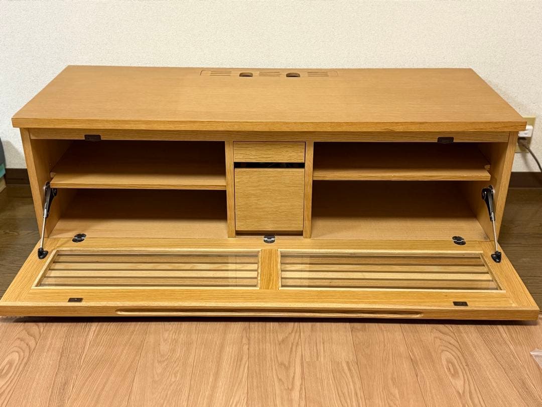 大塚家具　idc キャビネット テレビ台　ナラ材　ナチュラル　北欧