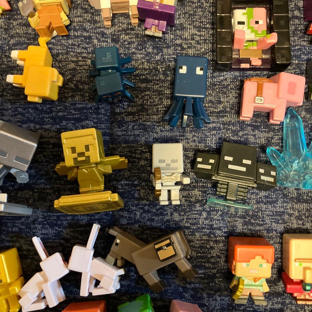 マインクラフト　フィギュア　大量　ケース