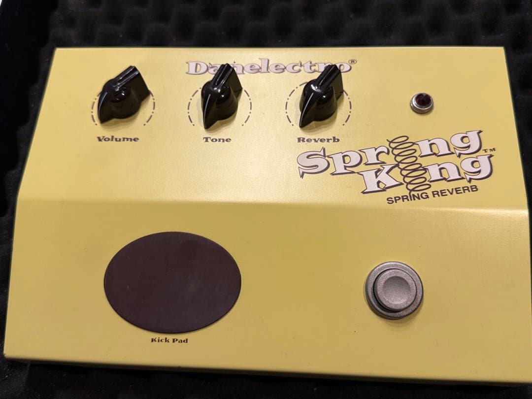 激レア！Danelectro Spring King スプリングリバーブ