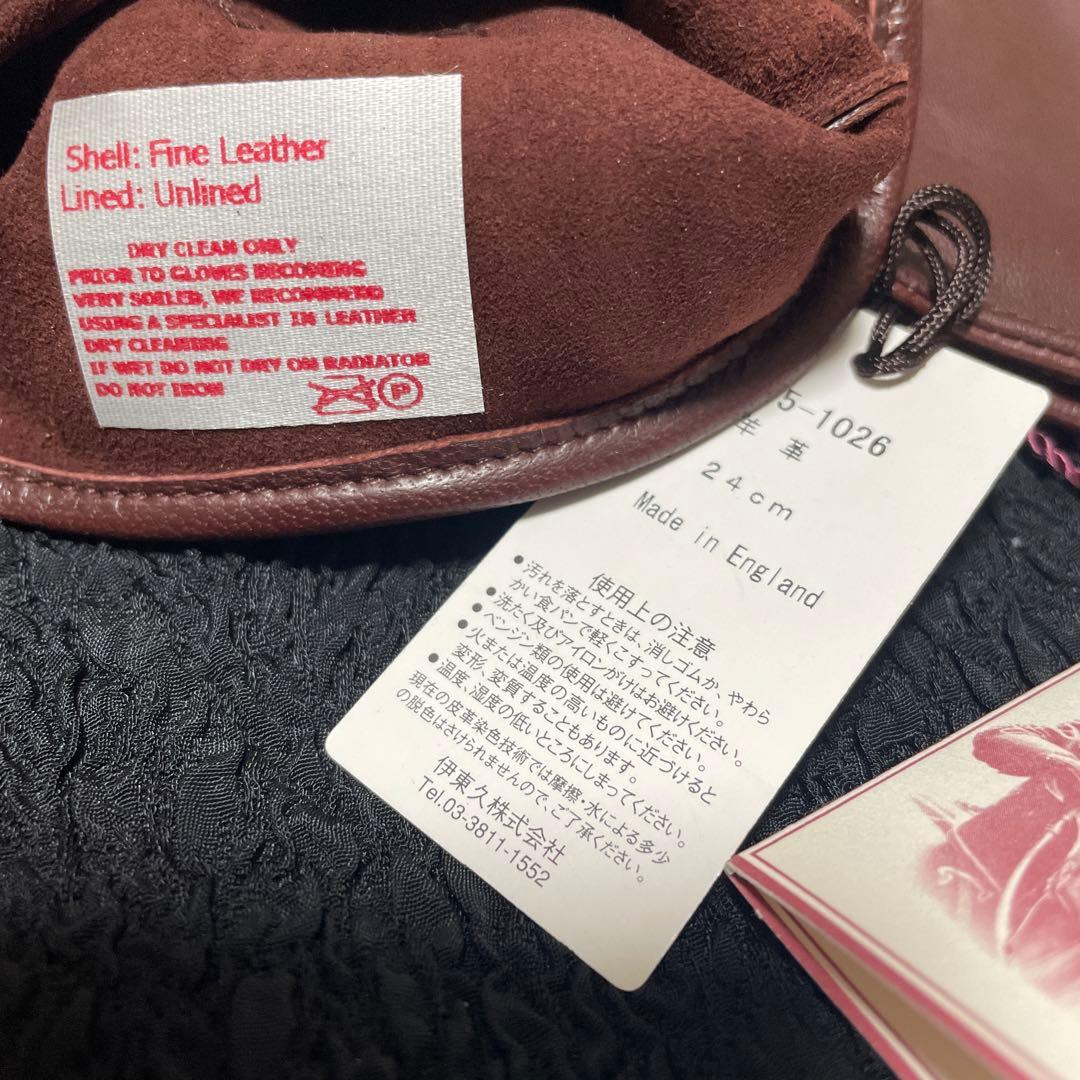 DENTS デンツ　メンズ手袋　24㎝