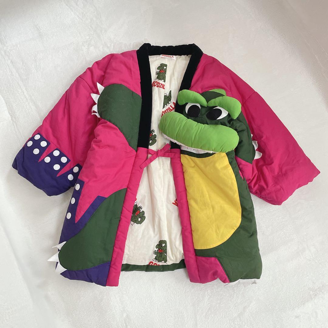GODZILLA　ゴジラ　はんてん　半纏　中綿入りどてら　防寒　希少