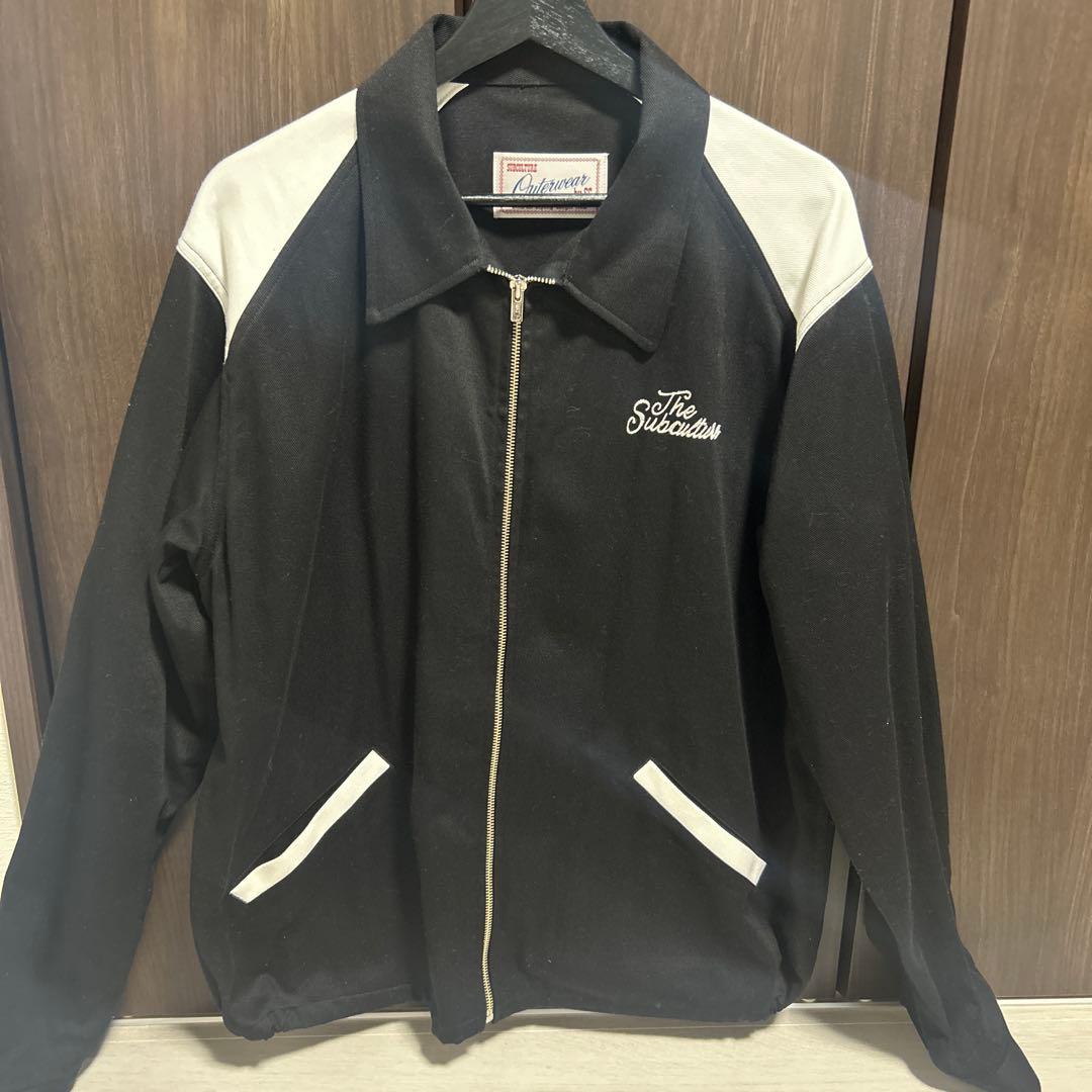 アルパカサブカルチャーTWOTONE CLOTH JACKET