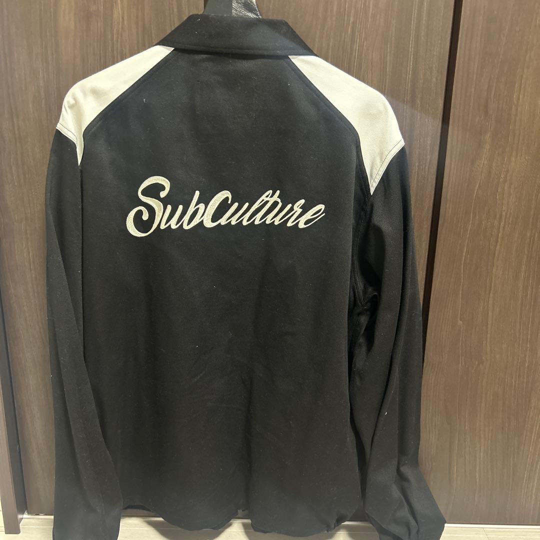 アルパカサブカルチャーTWOTONE CLOTH JACKET