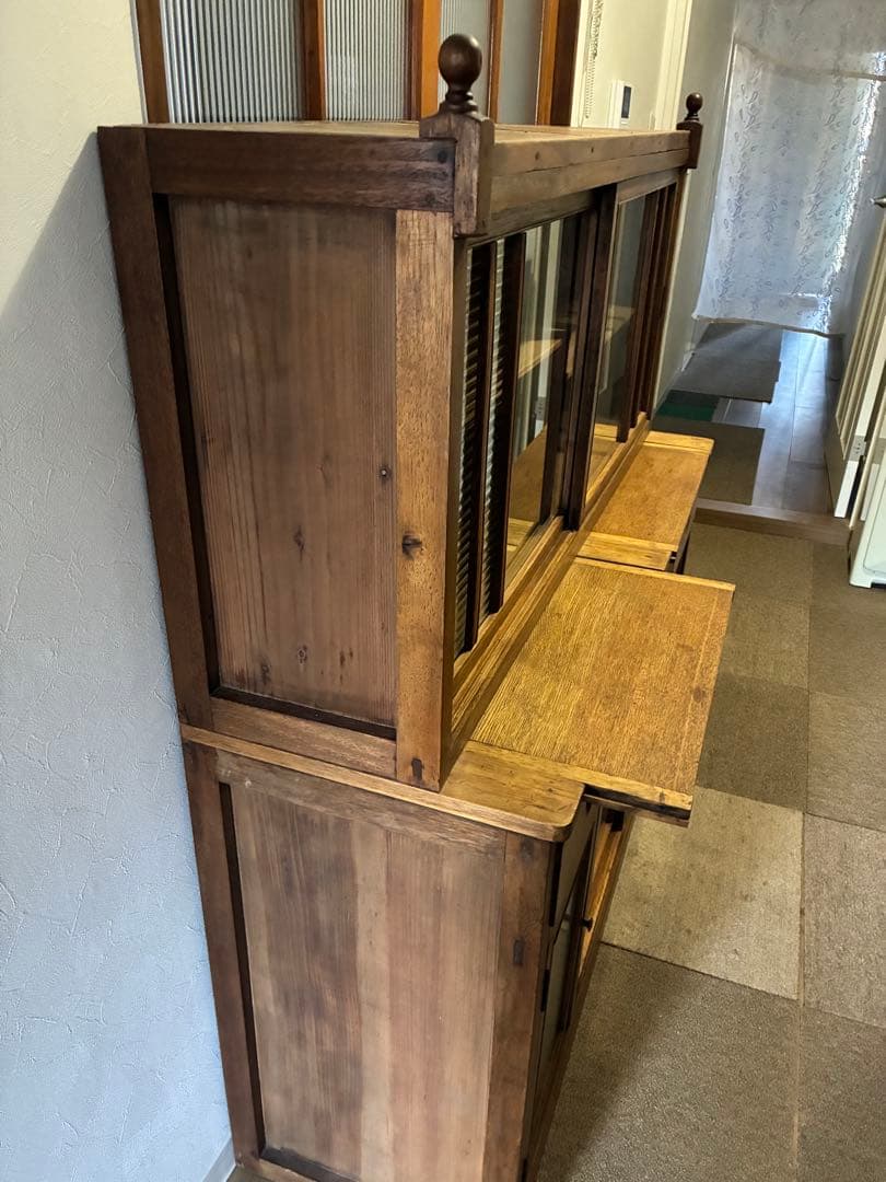 古家具　食器棚