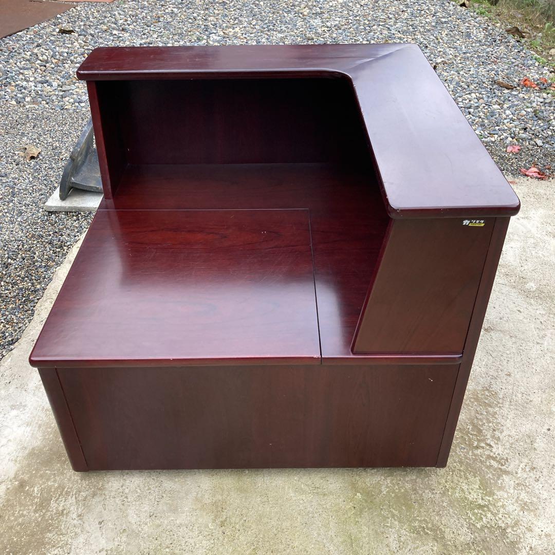 karimoku カリモク　コーナーテーブル　アンティーク　ヴィンテージ