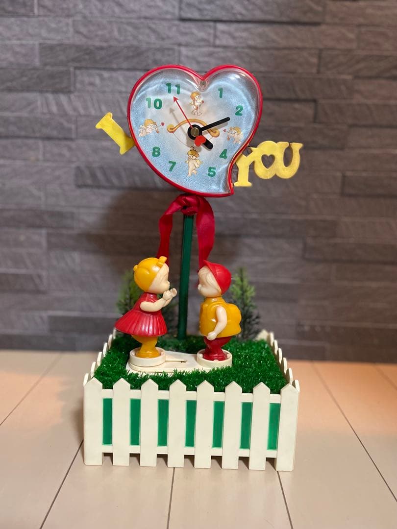 希少⭐︎1970⭐︎アンティーク⭐︎からくり時計