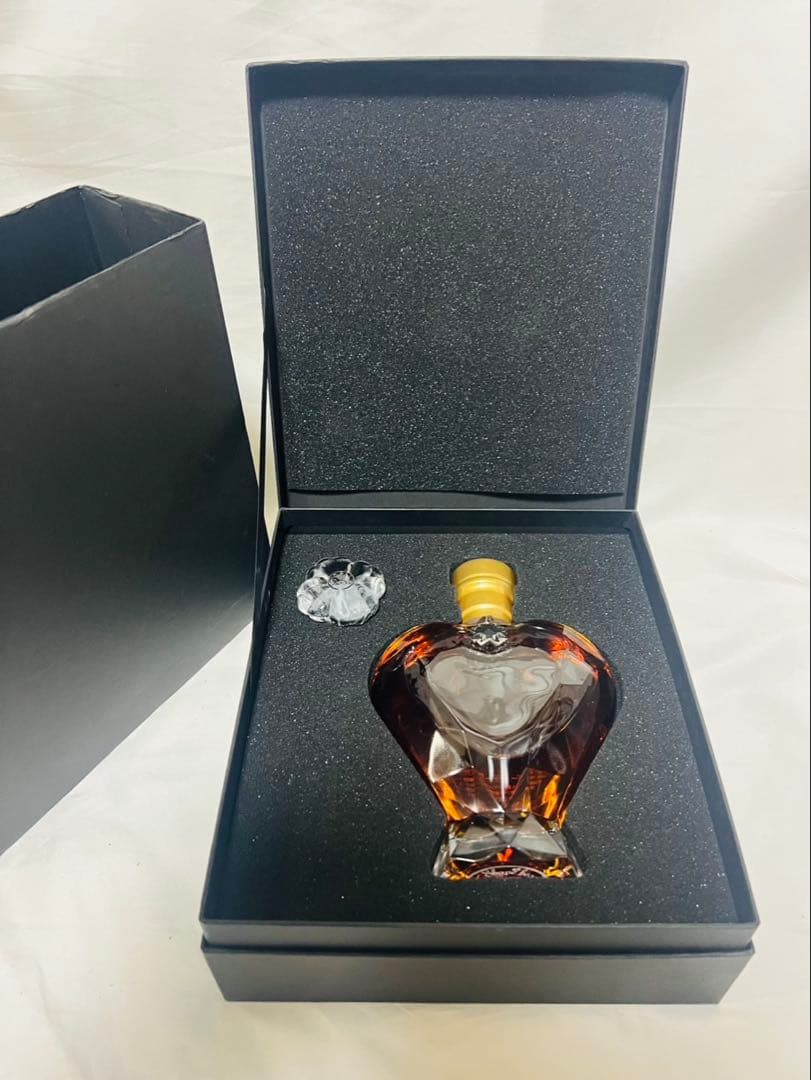 シェイプハート　クリアクリスタルボトル　替栓・化粧箱・外カバー付　国産品　未開封